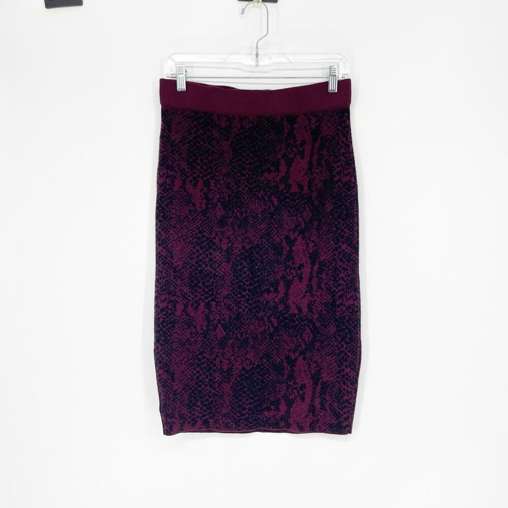 Express X Negin Mirsaleh Knit Midi Skirt Size Medium